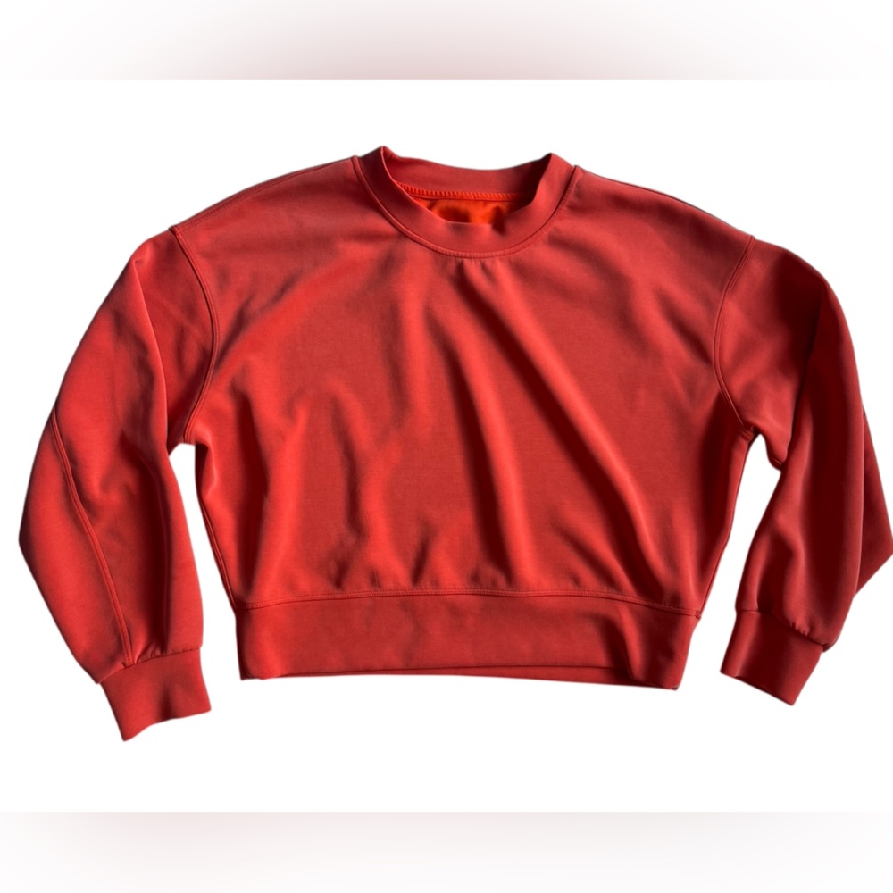 lululemon athletica Red Sweatshirt